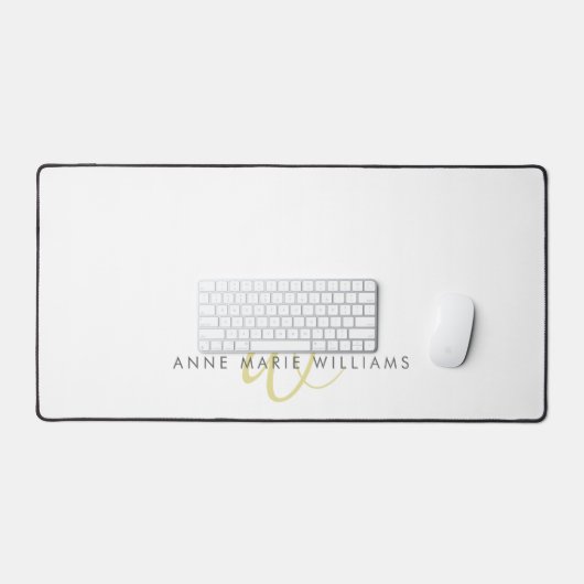 Monogramme de script Chartreuse moderne (Clavier et souris)