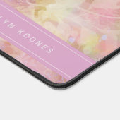 Monogramme de script chic aux florales pastel (Coin)