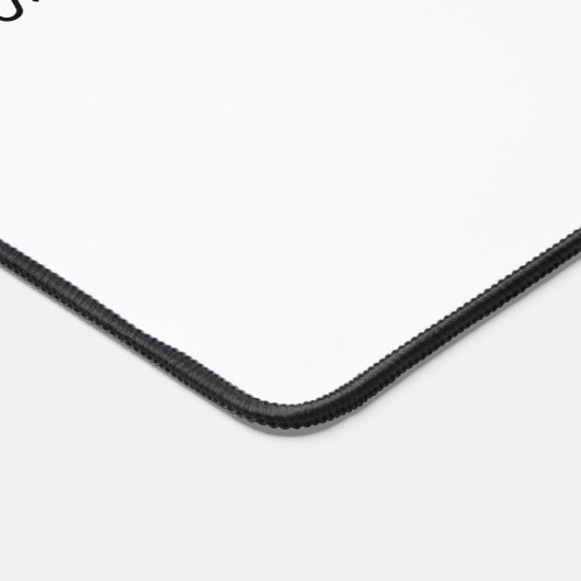 Monogramme de script en or blanc moderne (Coin)