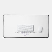 Monogramme de script lavande moderne (Clavier et souris)