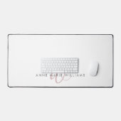 Monogramme de style moderne lilas poussiéreux (Clavier et souris)