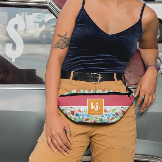 Monogramme de style pour un été amusant