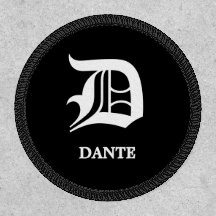 Monogramme de typographie gothique Black Letter