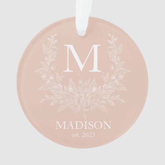 Monogramme de vacances Russe moderne Sable du dése (devant)