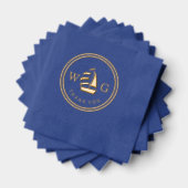 Monogramme de voilier encadré 2 Initial Merci (Insitu (empilé))