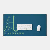 Monogramme décoratif élégant minimal h (Clavier et souris)