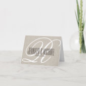 Monogramme d'élégance moderne (Devant)