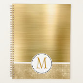 Monogramme d'étincelle dorée (Devant)