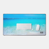 Monogramme d'image Iconique Bleu Plage (Clavier et souris)