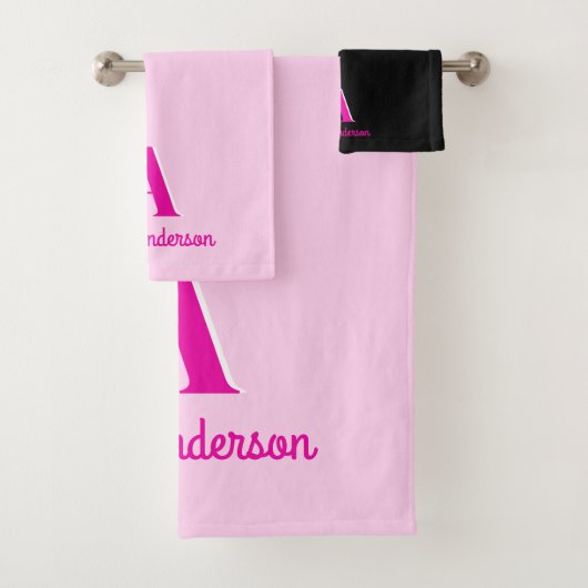 Monogramme Dolly Rétro Rose chaud (En situation)