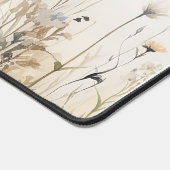 Monogramme du Fleur sauvage d'aquarelle rustique (Coin)