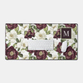 Monogramme du modèle floral de Bourgogne (Clavier et souris)