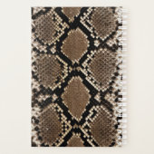 Monogramme du Motif de peau de serpent Faux exotiq (Dos)