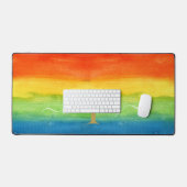 Monogramme élégant de prisme aquarelle Fierté (Clavier et souris)