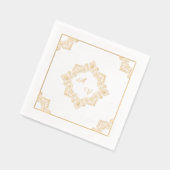 Monogramme Élégant Mandala (Gauche)