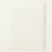 Monogramme Élégant Minimal (Dos)