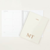 Monogramme Élégant Minimal (Devant avec enveloppe)