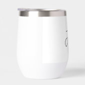 Monogramme Élégant Personnalisé (Droite)