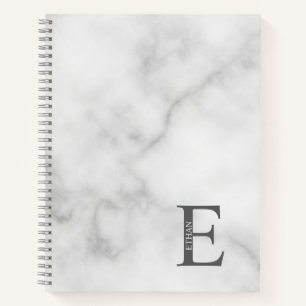 Monogramme élégant personnalisé et Carnet de nom
