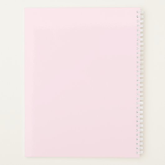 Monogramme Elegant Rose Rose Or Classy Chic Big (Dos)