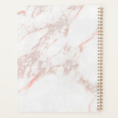 Monogramme en marbre rose Toute initiale et nom pe (Dos)