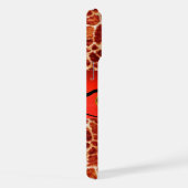 MONOGRAMME EN PIERRE DE GIRAFFE, (Côté droit)