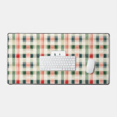 Monogramme En vichy doux À feuillage persistant (Clavier et souris)