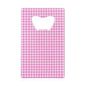 Monogramme En vichy plaid rose et blanc (Dos)