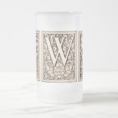 Monogramme encadré 'W'- Mug (Centre)