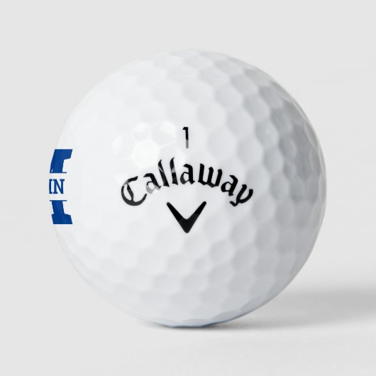 Monogramme et nom balles de golf (Logo)