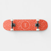 Monogramme et nom du skateboard féminin (Horz)