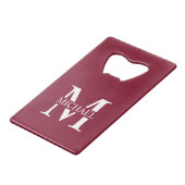 Monogramme et nom personnalisés (Devant Angle)