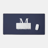 Monogramme et nom personnalisés (Clavier et souris)