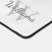 Monogramme et nom personnalisés (Coin)