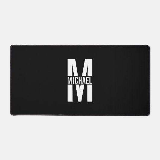 Monogramme et nom personnalisés (Recto)