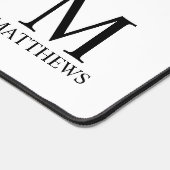 Monogramme et nom personnalisés (Coin)