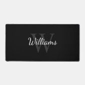 Monogramme et nom personnalisés (Recto)