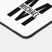 Monogramme et nom personnalisés (Coin)
