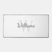 Monogramme et nom personnalisés (Recto)