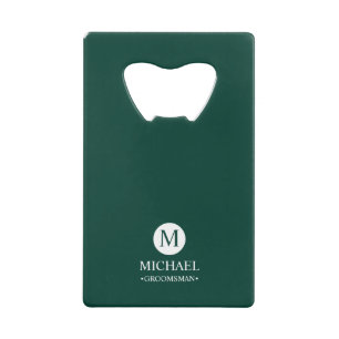Monogramme et nom personnalisés classiques pour ga