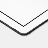 Monogramme et nom personnalisés modernes (Coin)