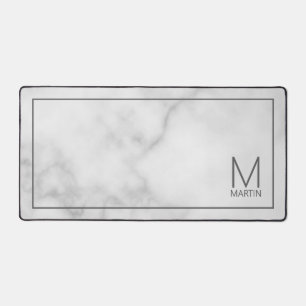 Monogramme et nom personnalisés modernes