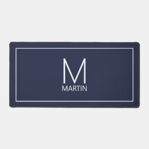 Monogramme et nom personnalisés modernes