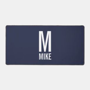 Monogramme et nom personnalisés modernes