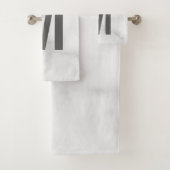 Monogramme et nom personnalisés modernes (En situation)