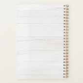 Monogramme Eucalyptus Aquarelle Rustique (Dos)