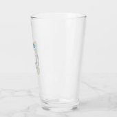 Monogramme F - Verre de 16 oz (Gauche)