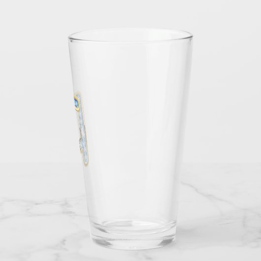 Monogramme F - Verre de 16 oz (Gauche)