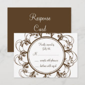 Monogramme fantaisie RSVP (chocolat) (Devant / Derrière)