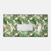 Monogramme Feuille de palme tropicale (Clavier et souris)